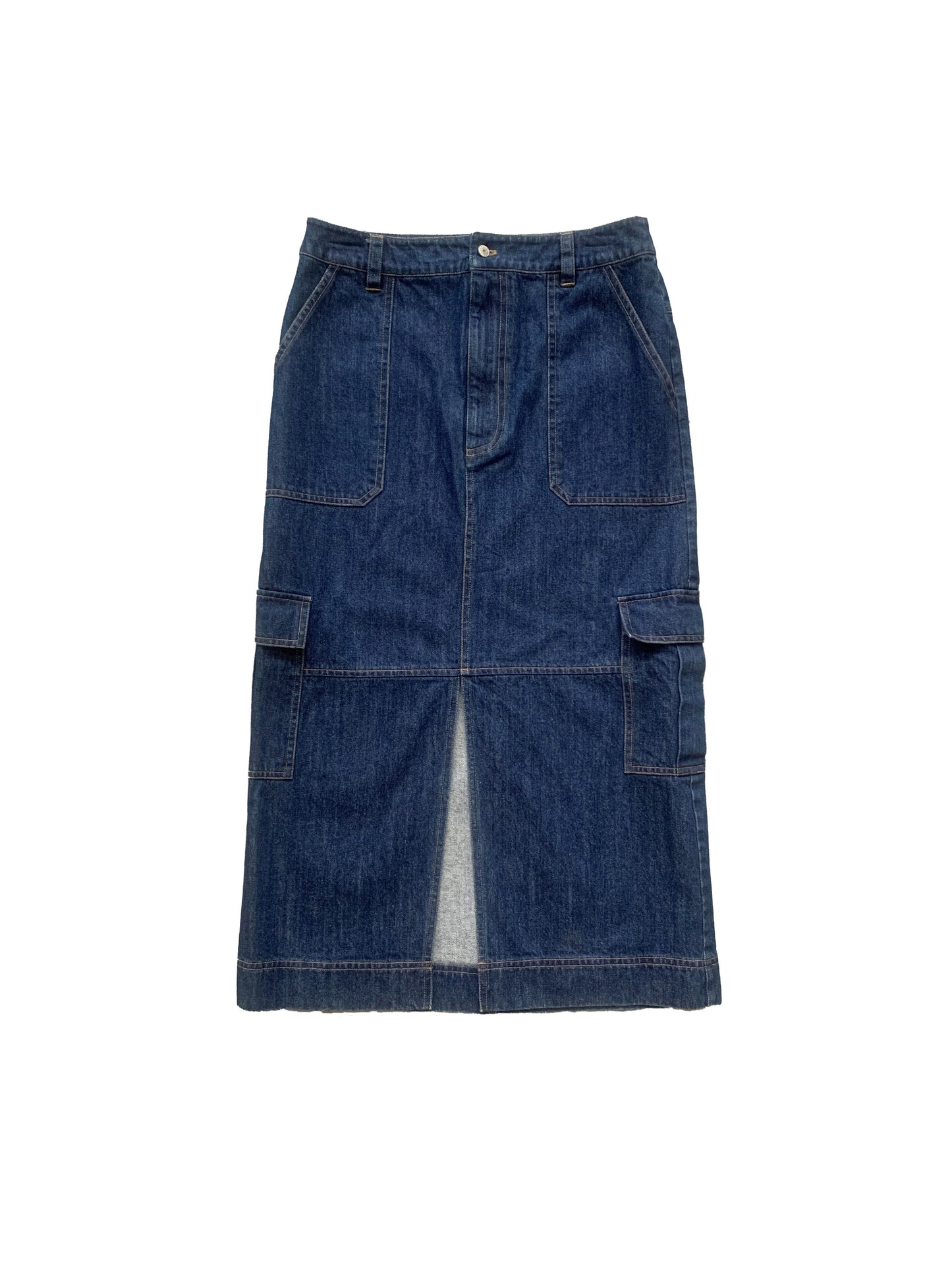 Pollera larga de jean Rails
