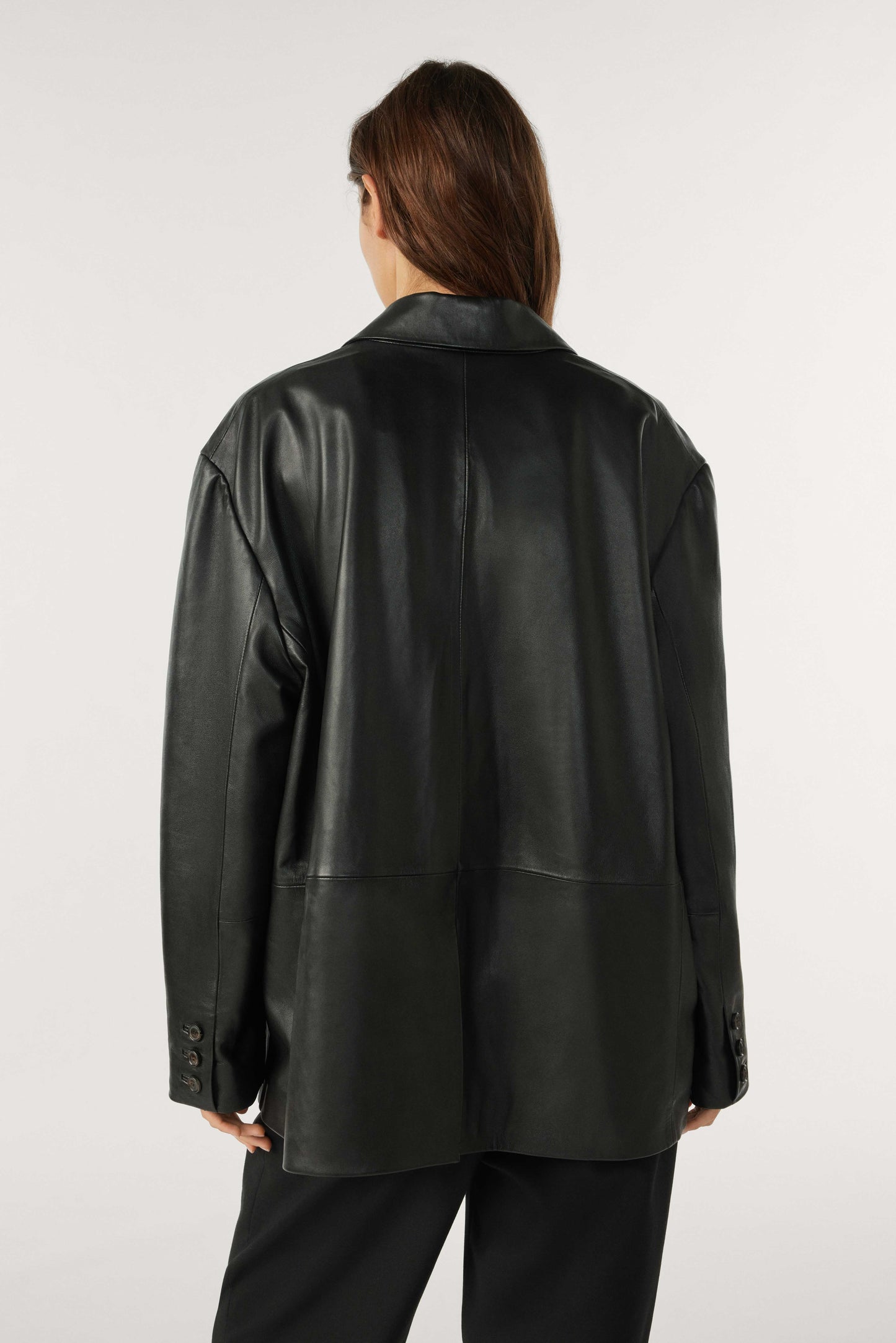 Blazer de cuero Ba&sh