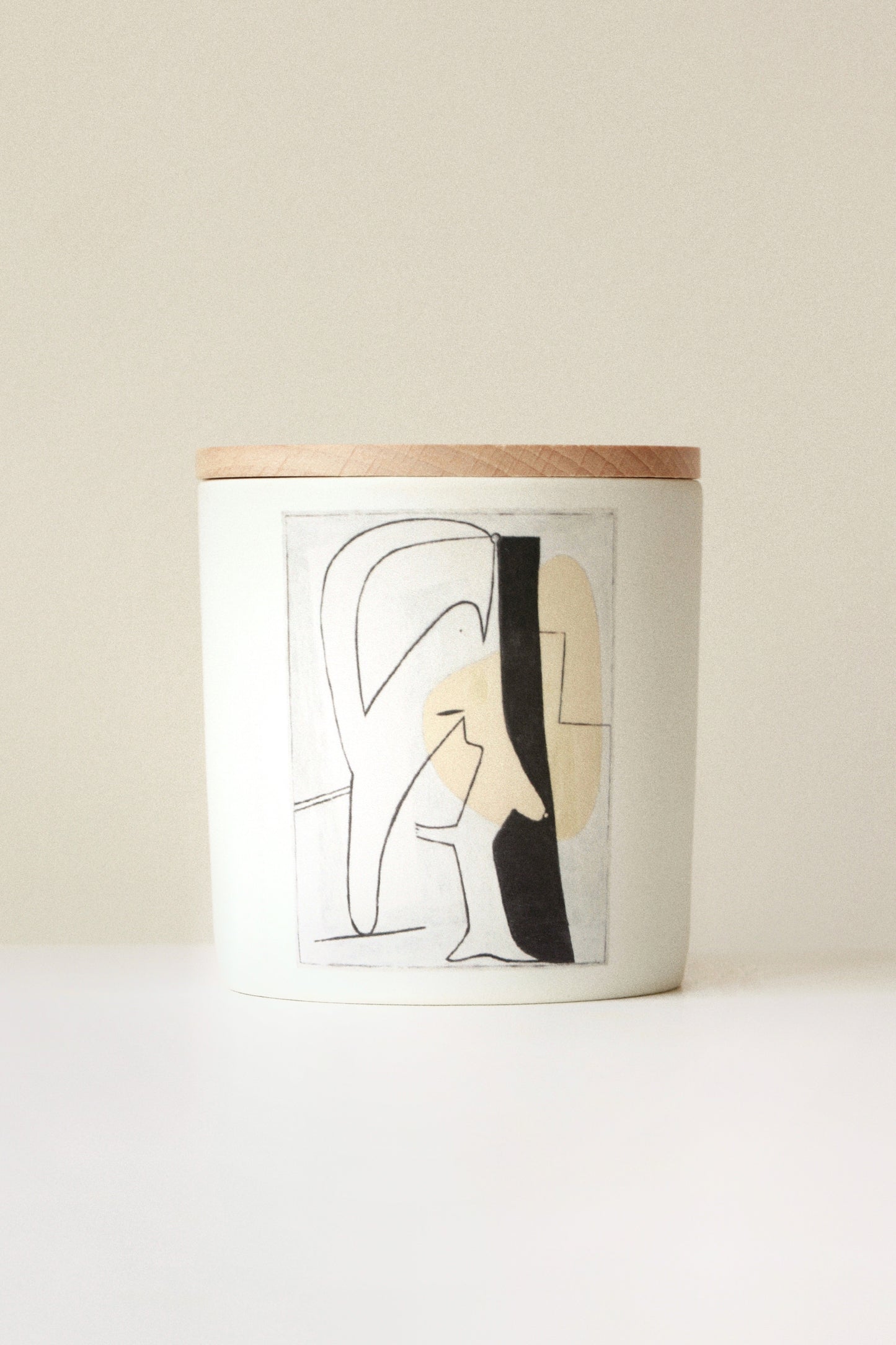 Vela picasso AMEN Naranja Canela