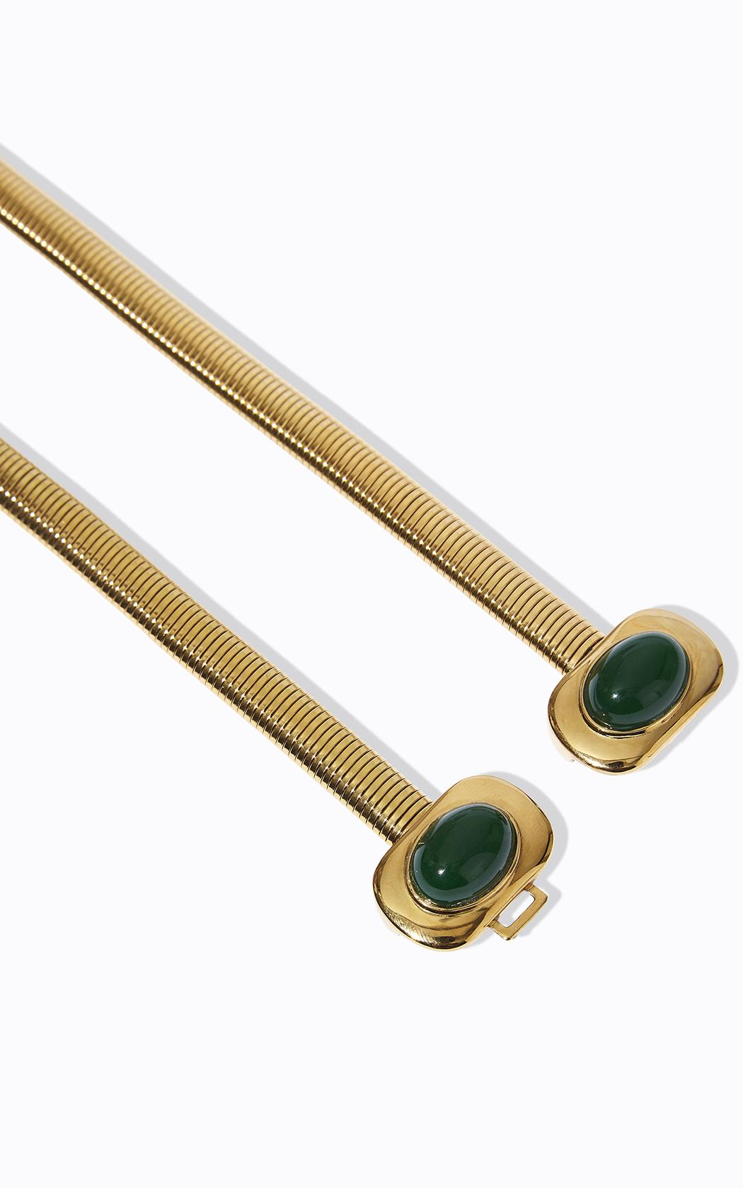 Cinto Emilia verde Le Lis Blanc