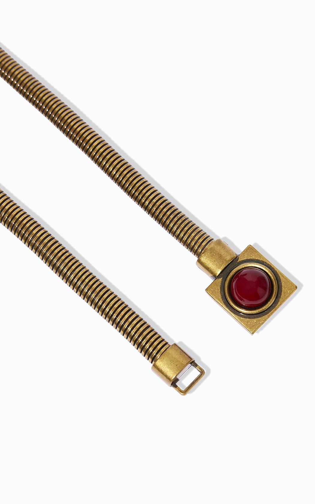 Cinto celeste piedra roja Le Lis Blanc