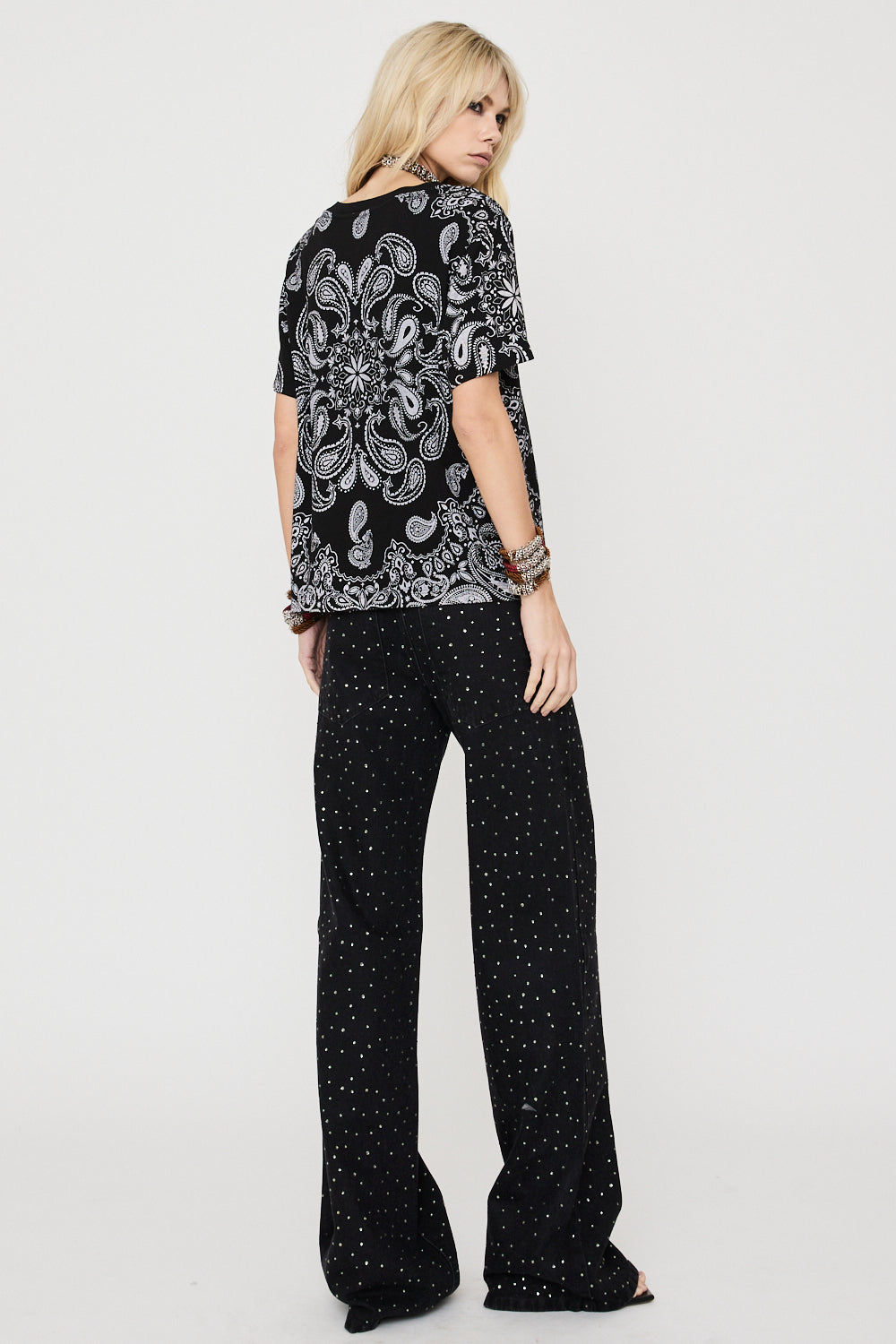 Remera Bandana Negro New Match