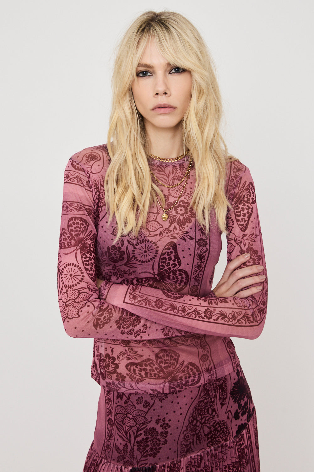 Blusa Tul Rosa New Match