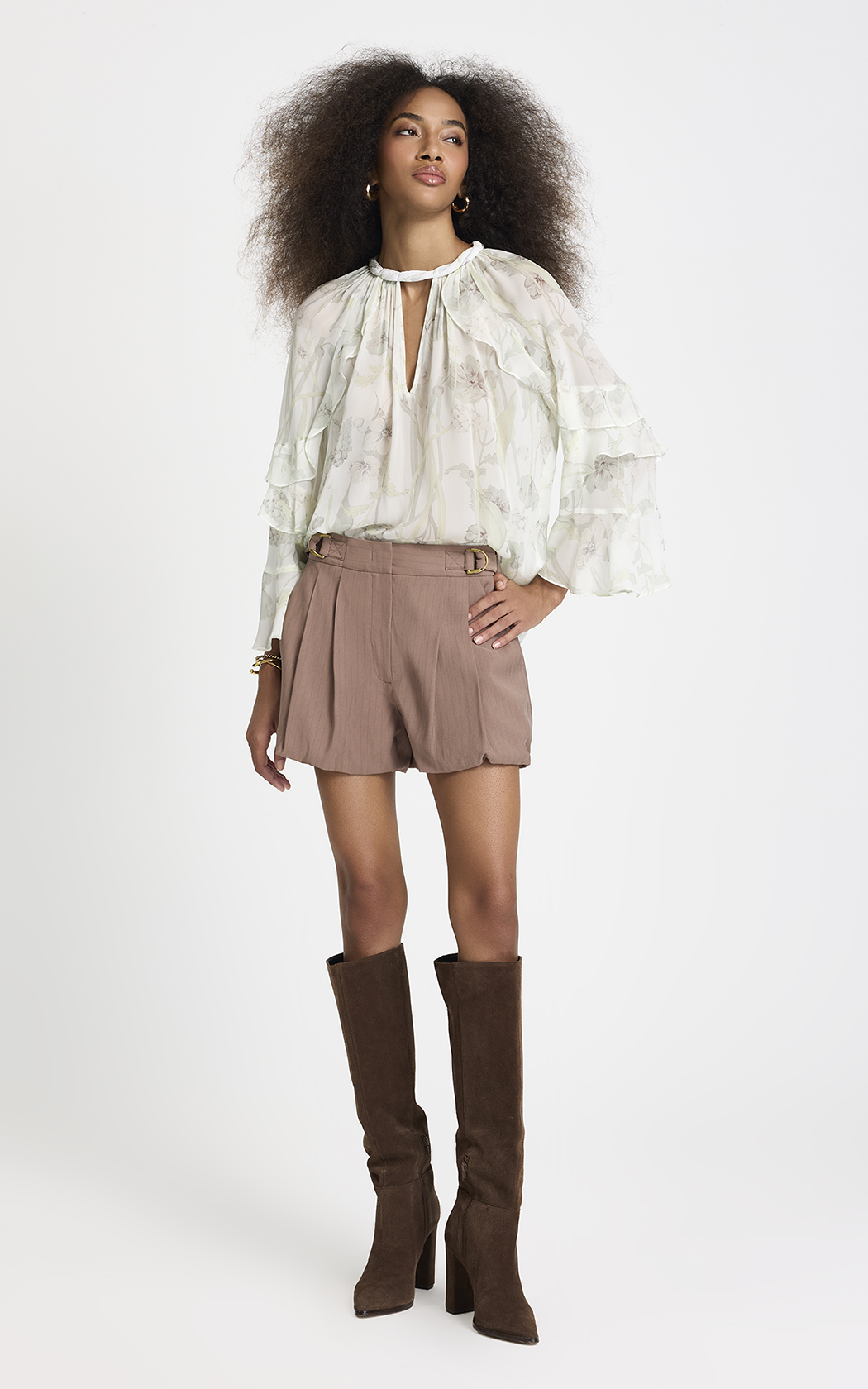 Short Balloon Roxana Le Lis Blanc