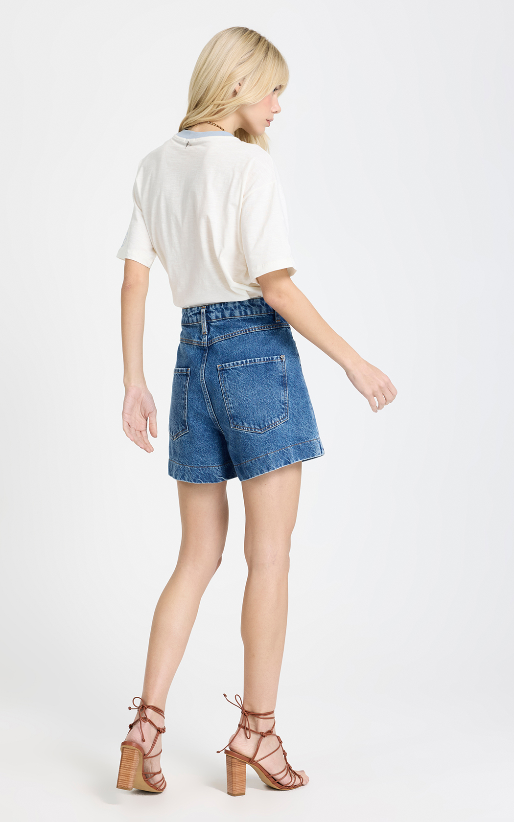 Short Jean Nalu Le Lis Blanc