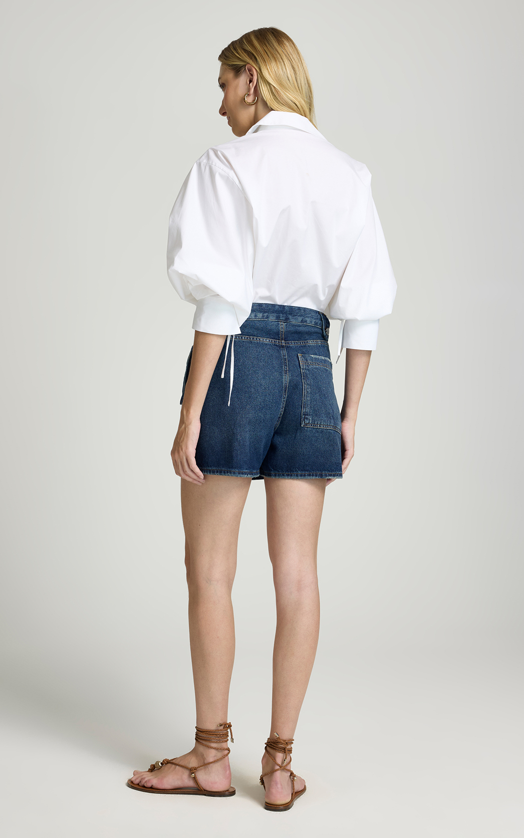 Short pollera jean Vitoria Le Lis Blanc