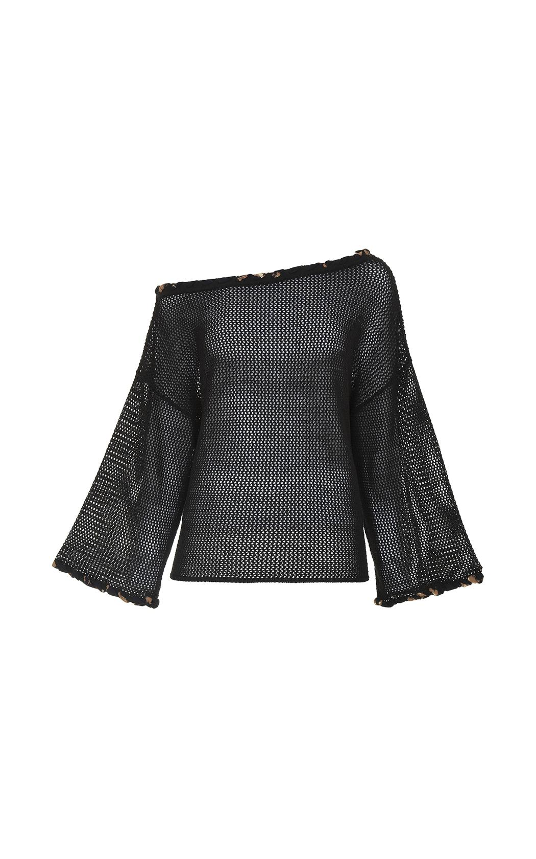 Blusa calada hombro caido Naila Le Lis Blanc