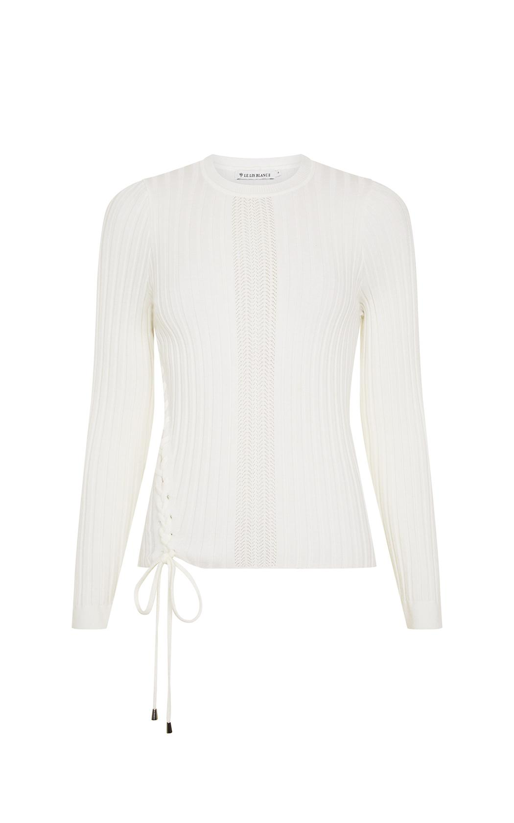 Sweater fino Anis blanco Le Lis Blanc
