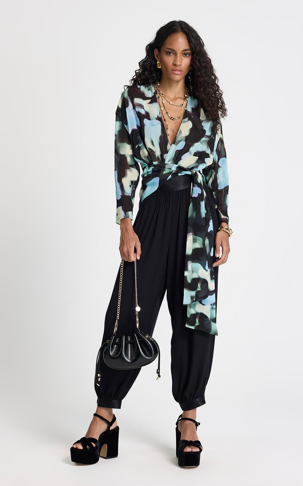 Blusa Lumi estampada Le Lis Blanc