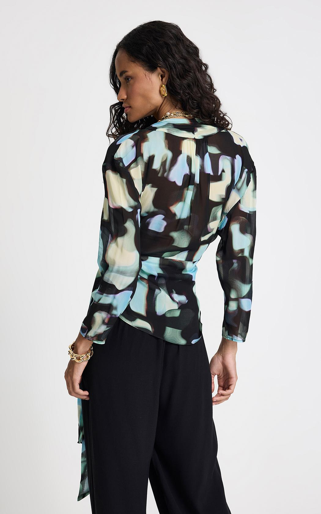 Blusa Lumi estampada Le Lis Blanc