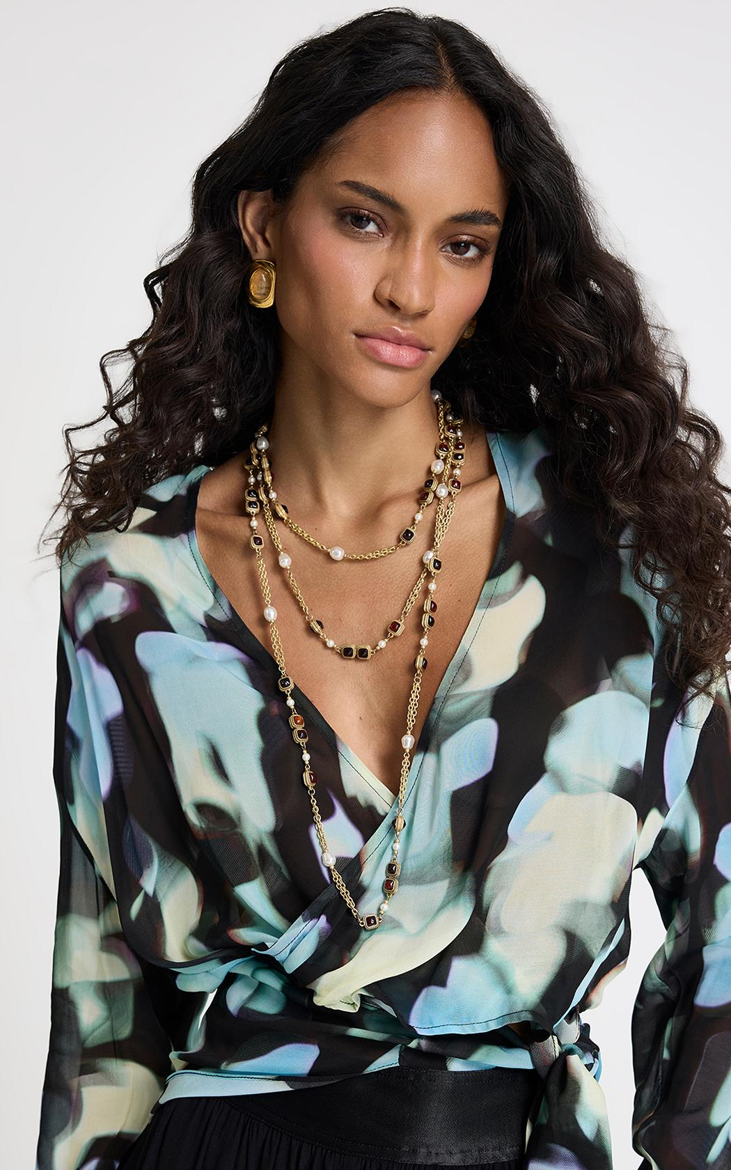 Blusa Lumi estampada Le Lis Blanc