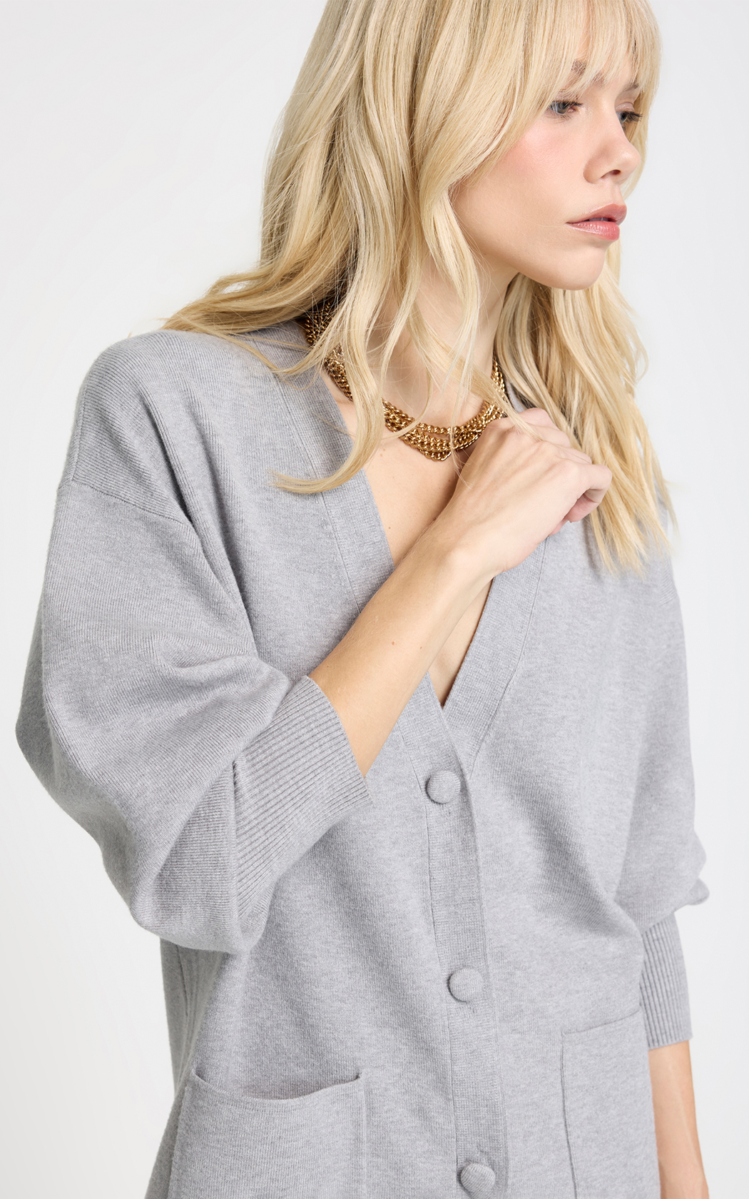 Cardigan Jane encaje en espalda Le Lis Blanc