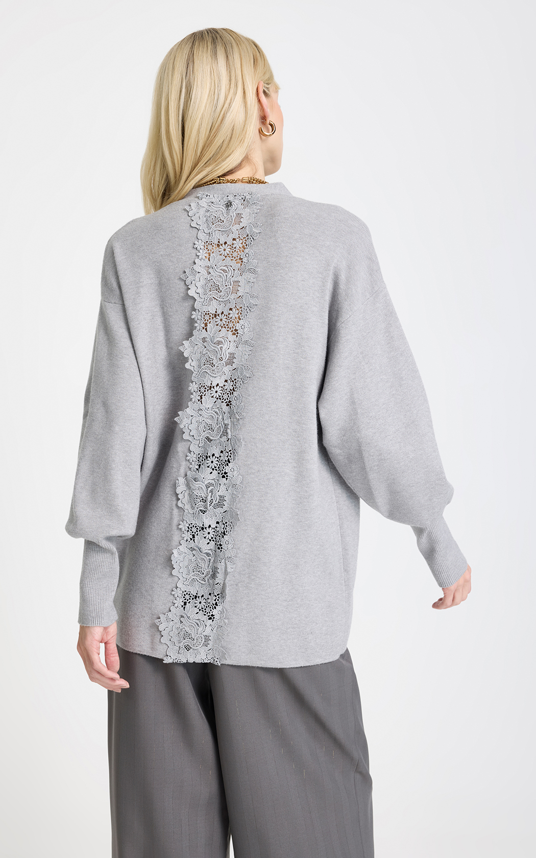 Cardigan Jane encaje en espalda Le Lis Blanc