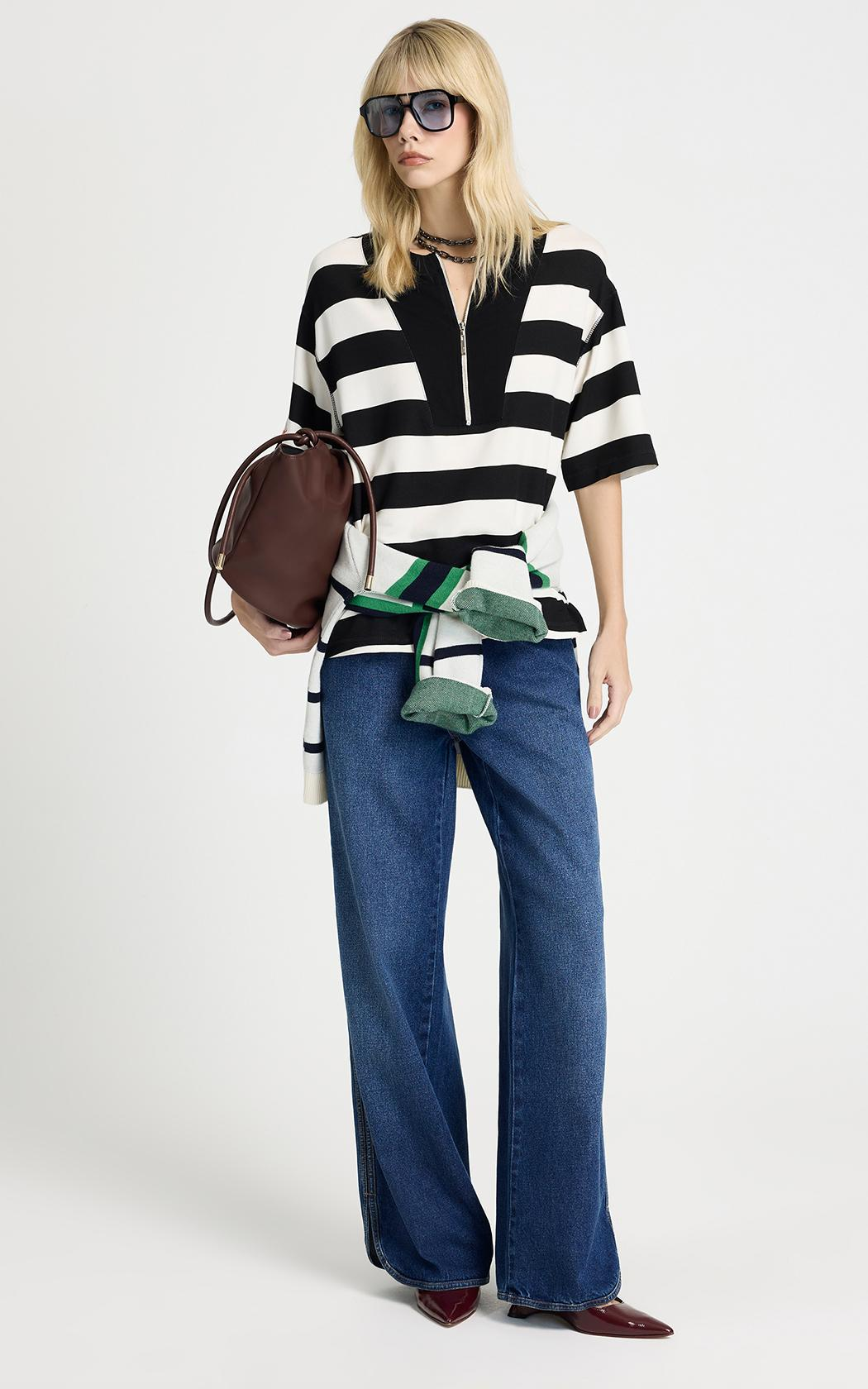 Blusa a rayas Dila Le Lis Blanc