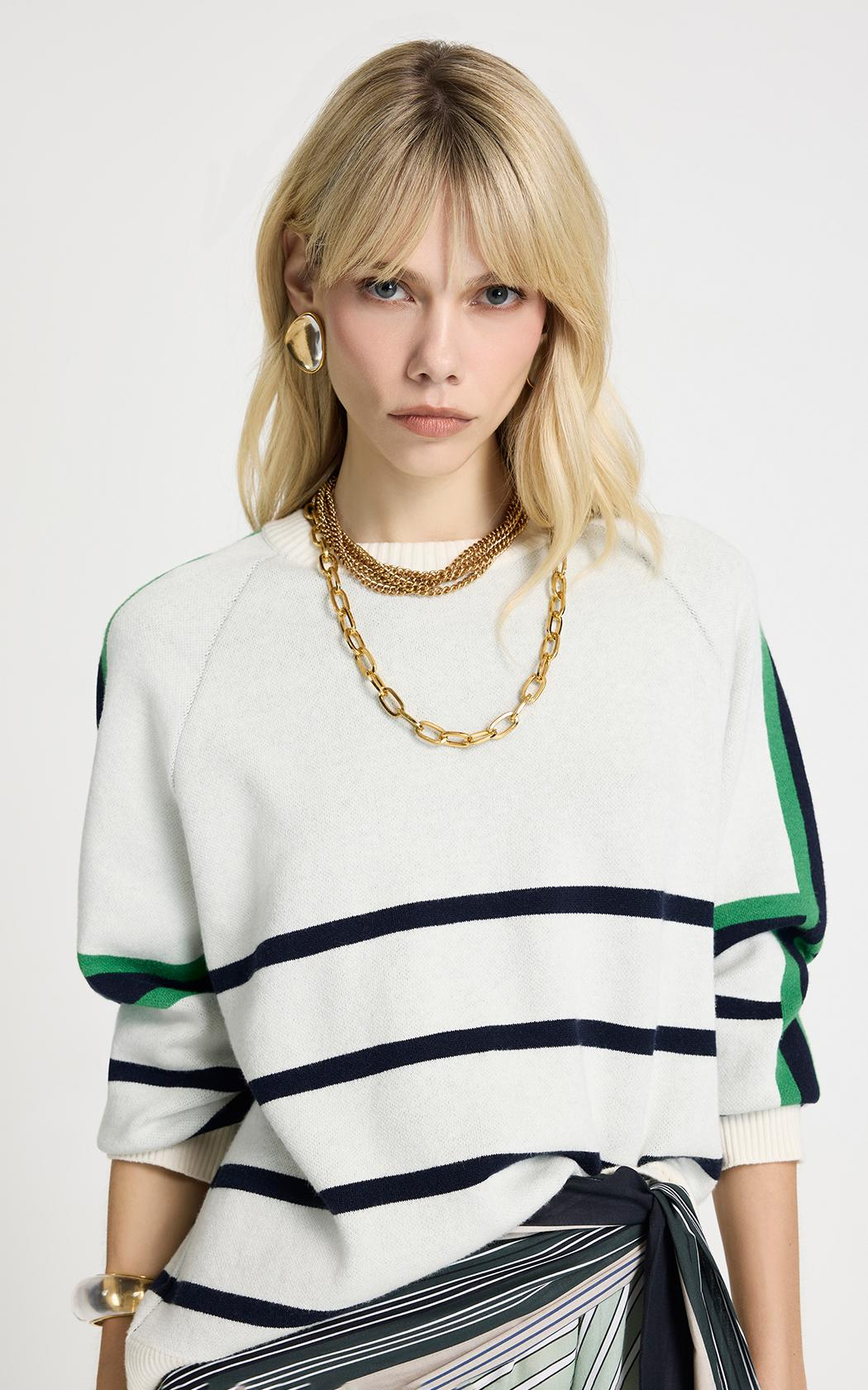 Sweater cuello a la base Alane Le Lis Blanc