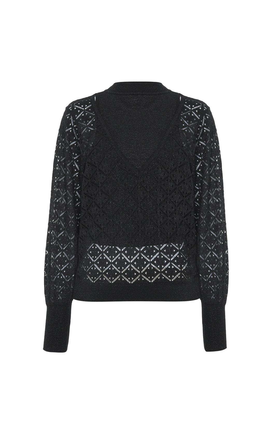 Top sobre sweater Atena Le Lis Blanc