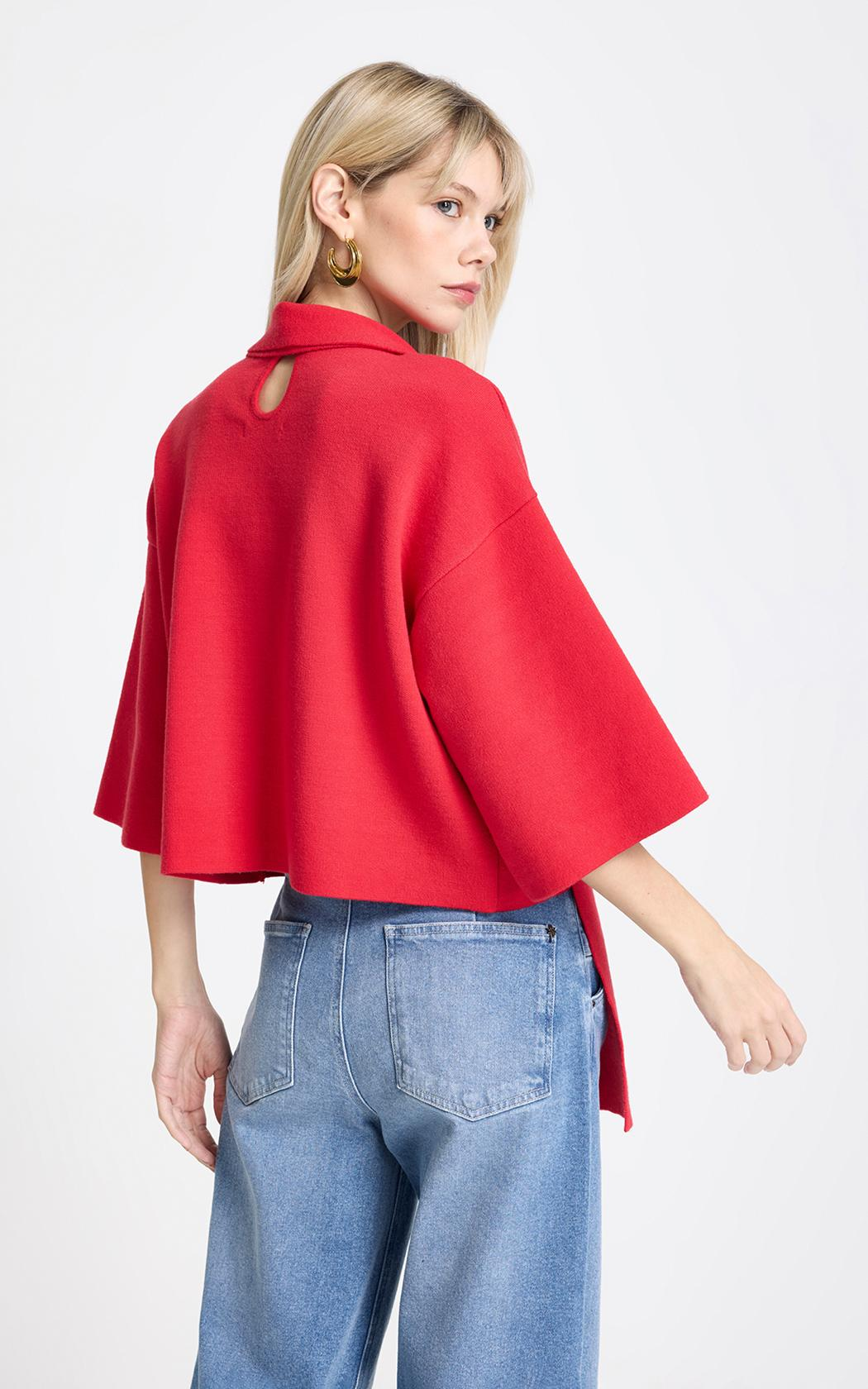 Blusa con bufanda Jill Le Lis Blanc