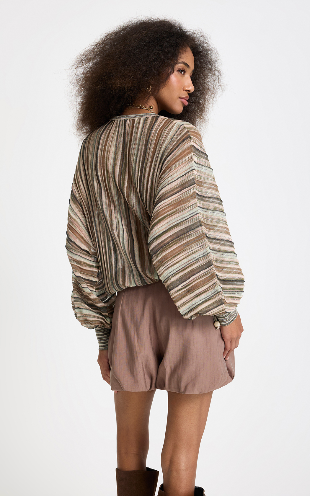 Blusa caida colores Pasha Le Lis Blanc