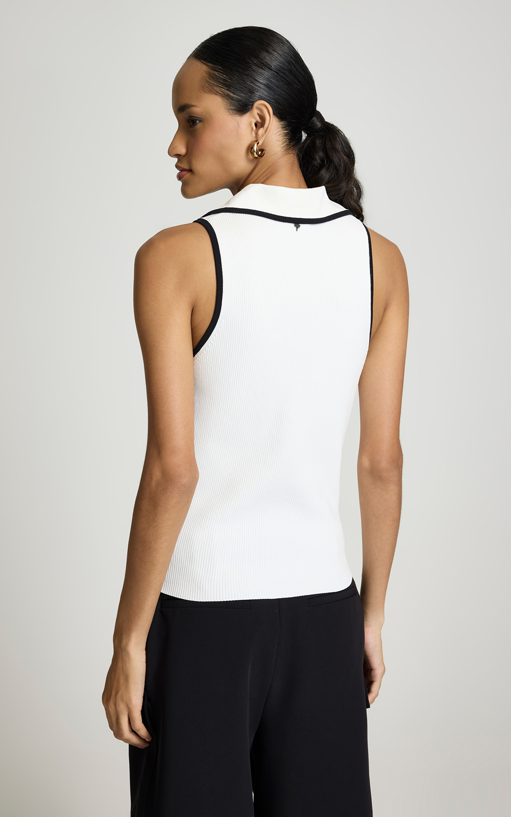 Top polo Pat Le Lis Blanc