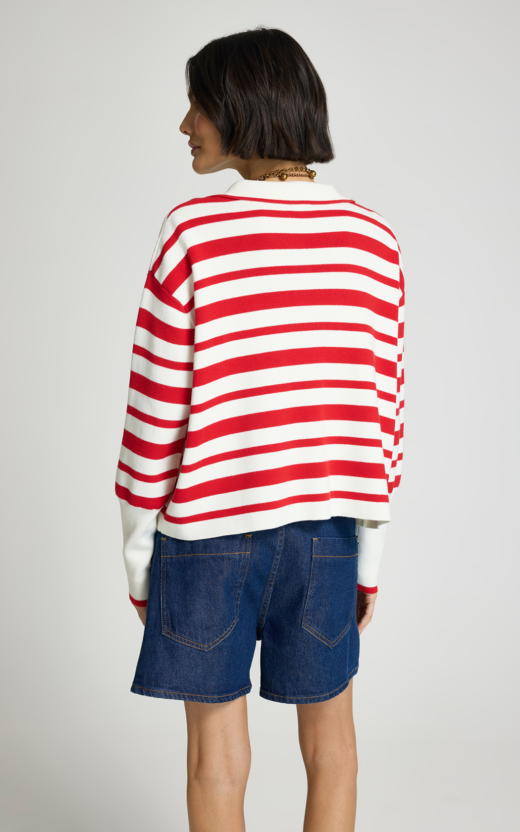 Sweater Polo Luisa Le Lis Blanc