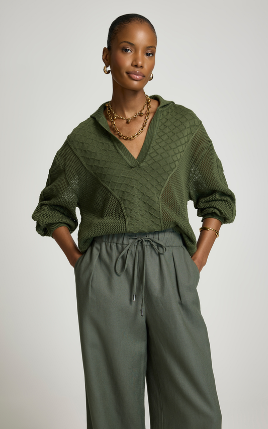 Sweater de punto Tully Le Lis Blanc