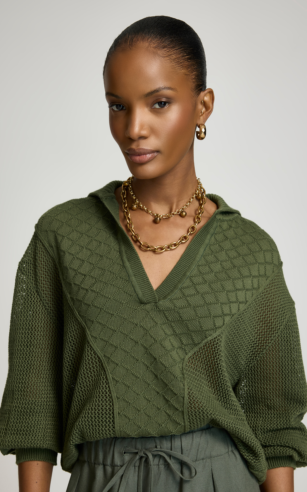 Sweater de punto Tully Le Lis Blanc