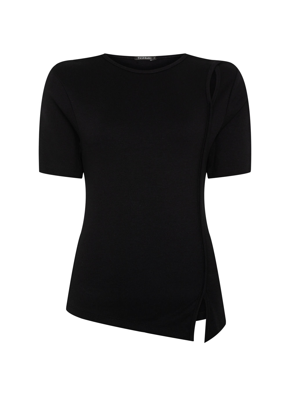Remera básica Pipa rib Le Lis Blanc