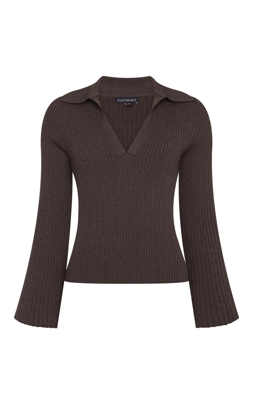 Sweater fino polo Lola Le Li Blanc