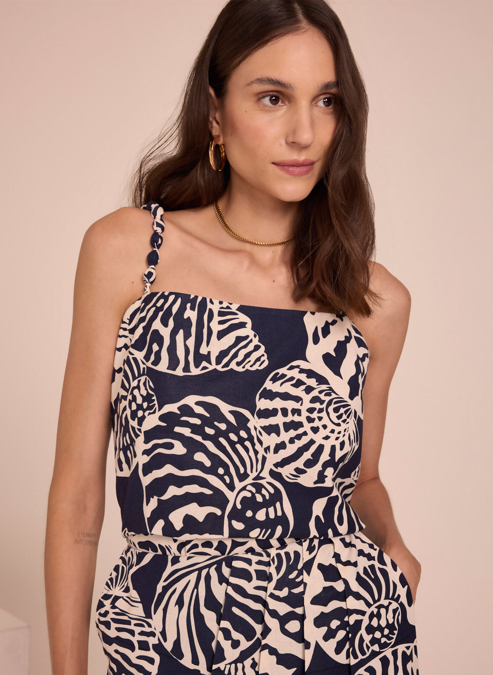 Top Ceci Le Lis Blanc