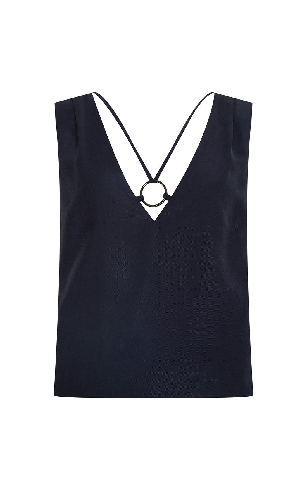 Blusa Alice argolla azul marino Le Lis Blanc