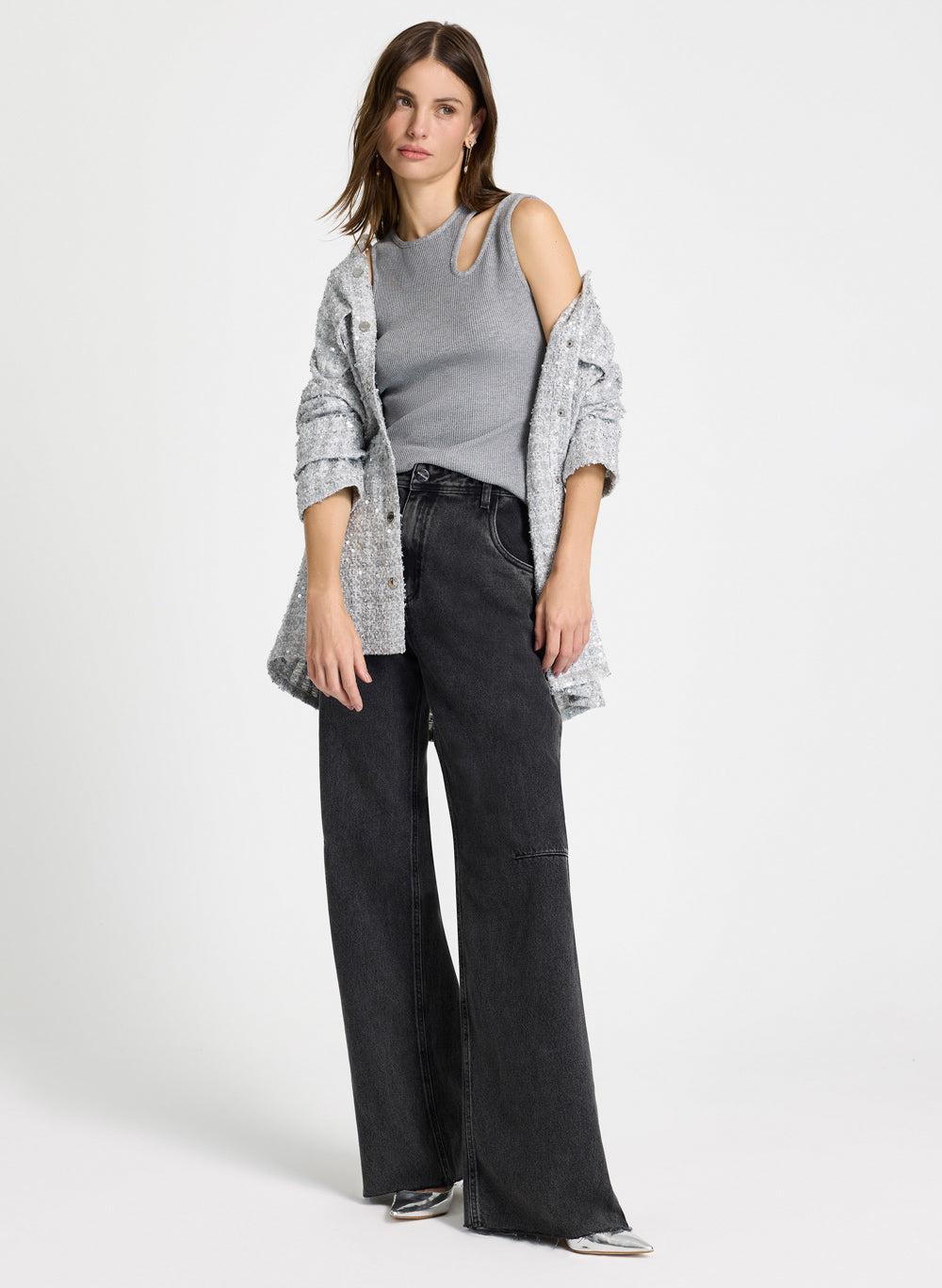 Musculosa tejida gruesa Billy Le Lis Blanc