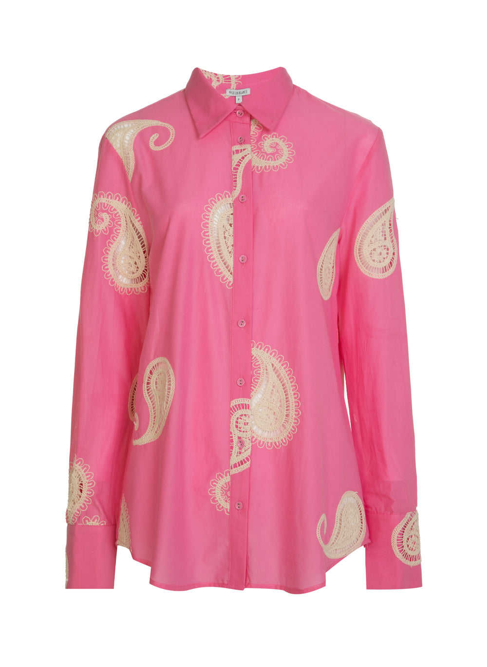 Camisa bordada Marcella Le Lis Blanc