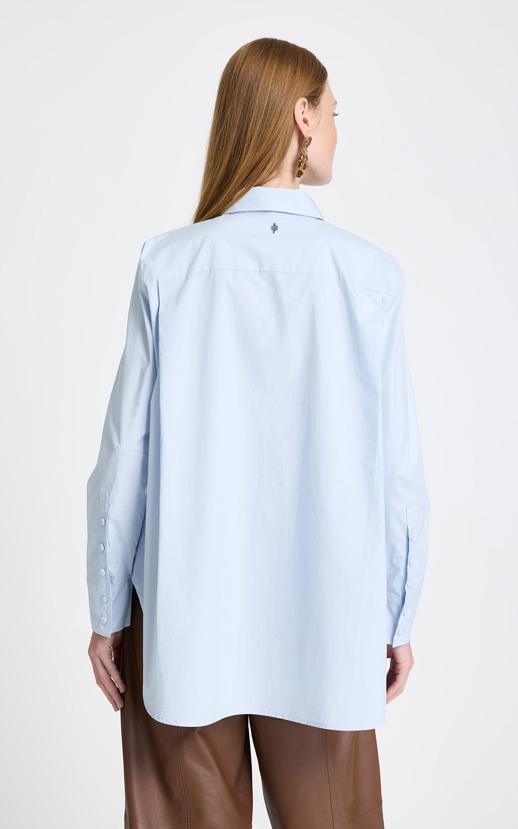 Camisa con apliques Luiza Le Lis Blanc