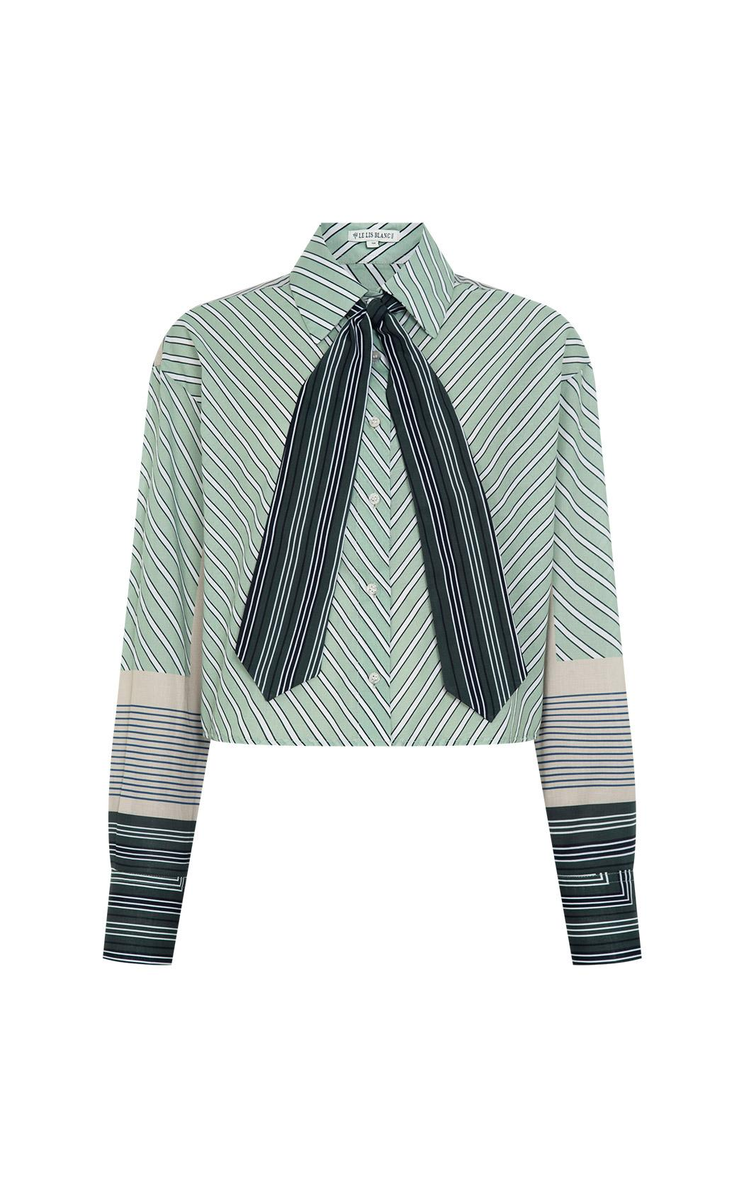 Camisa con Pañuelo Fabiola Le Lis Blanc