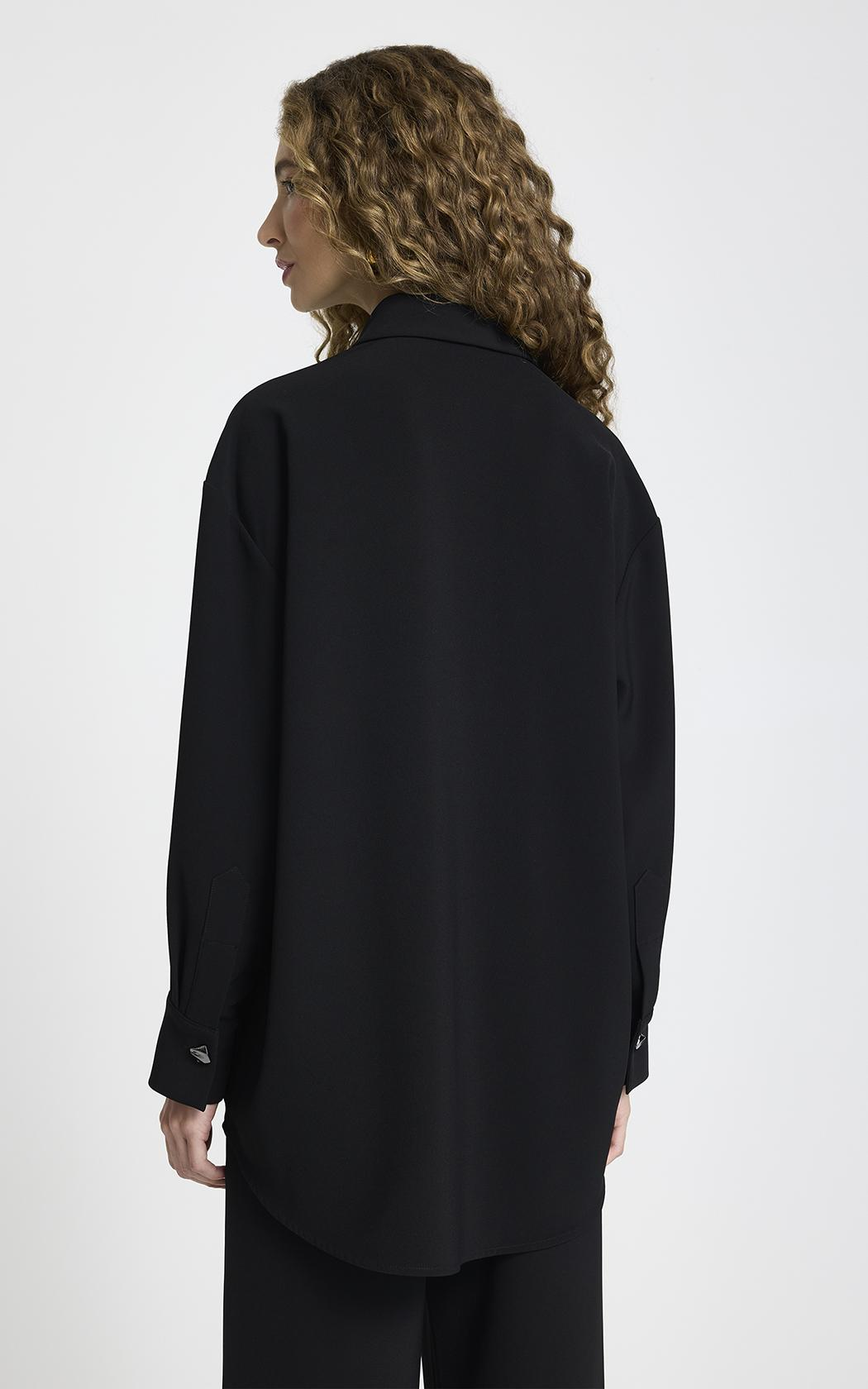 Camisa negra Georgia Le Lis Blanc