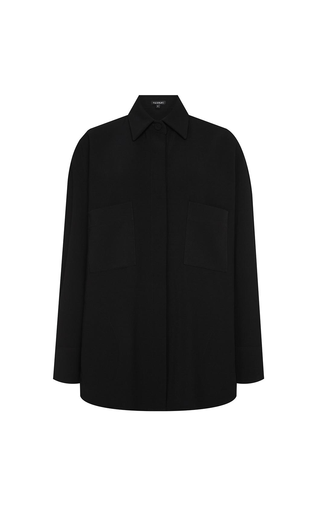 Camisa negra Georgia Le Lis Blanc