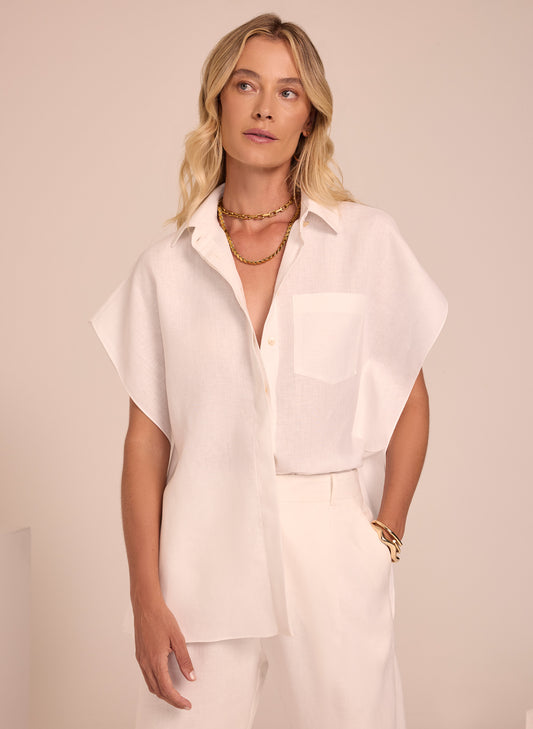 Camisa Mariah blanca Le Lis Blanc