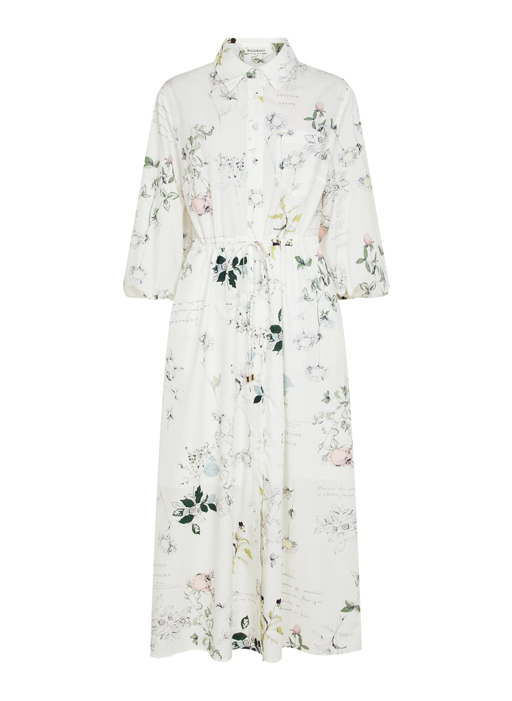 Vestido camisero Priscila estampado Le Lis Blanc