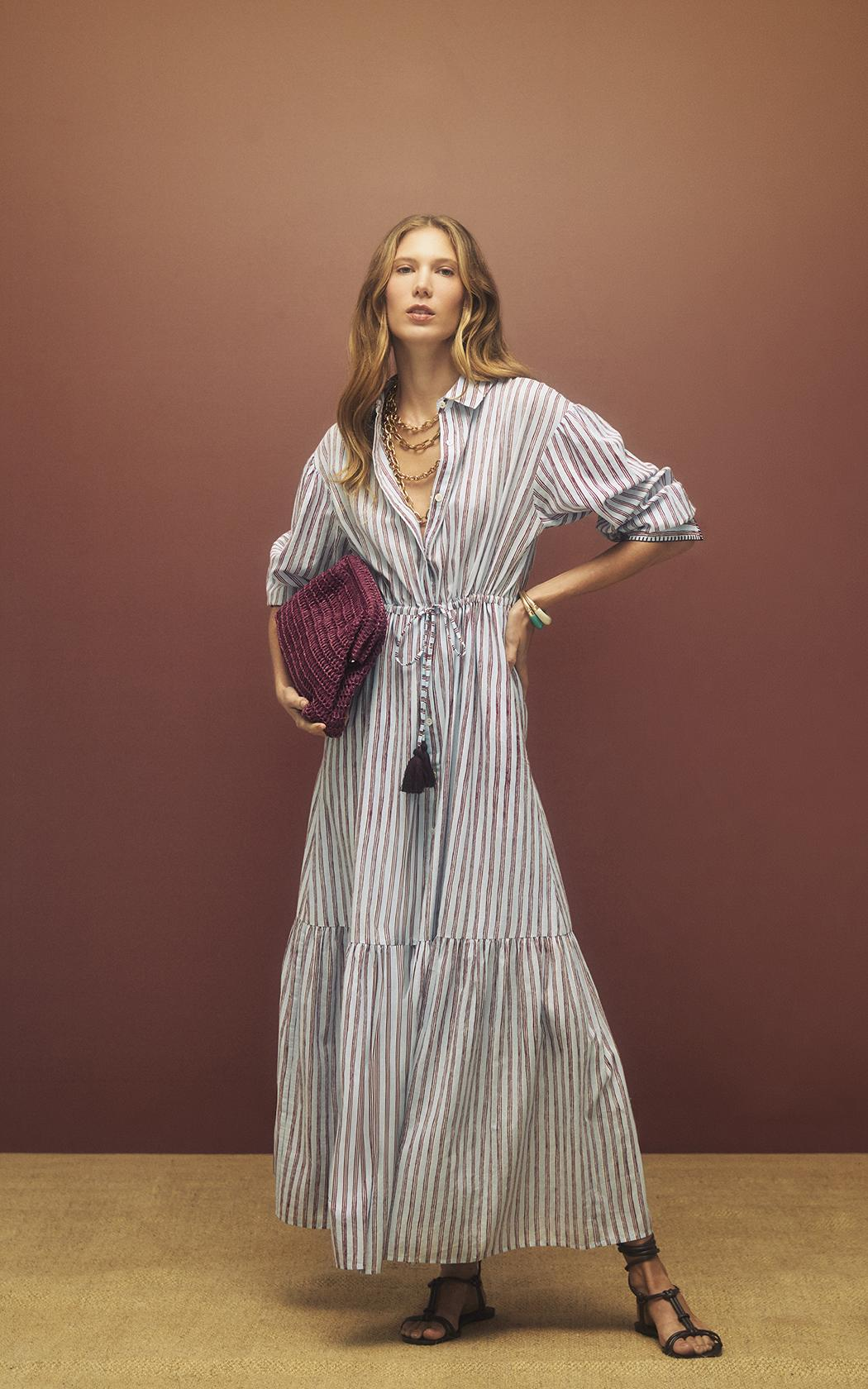 Vestido camisero Dina Le Lis Blanc