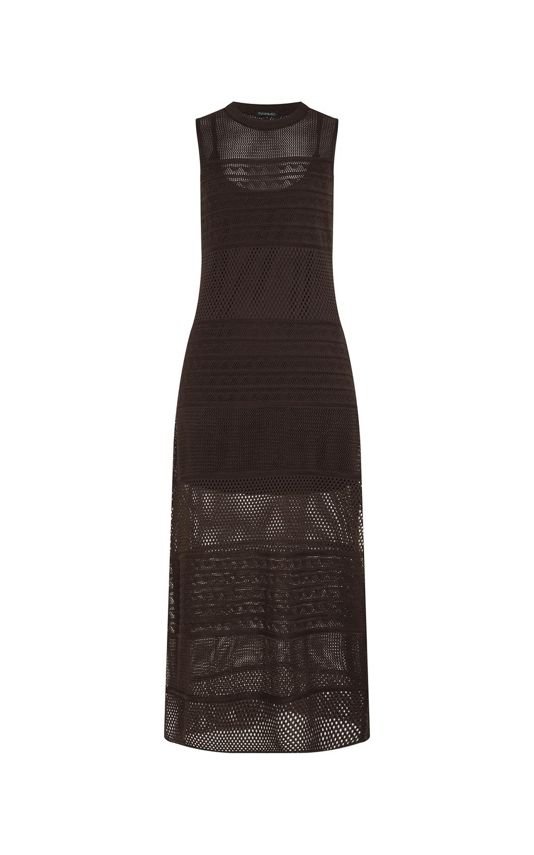 Vestido Alicia tejido chocolate Le Lis Blanc