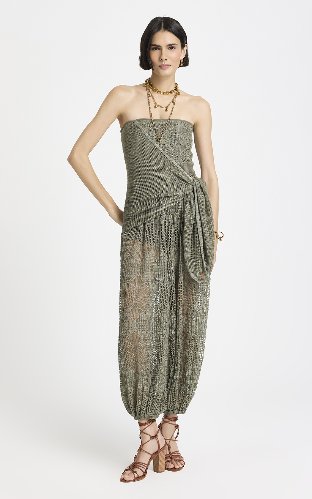 Mono lurex Azami Le Lis Blanc