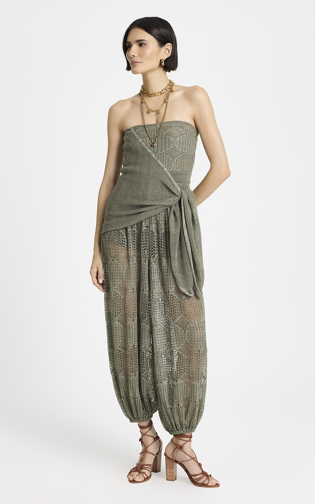 Mono lurex Azami Le Lis Blanc