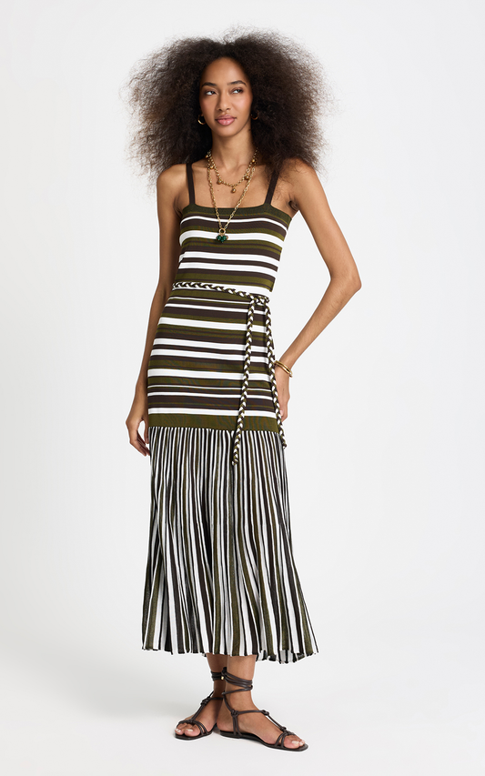 Vestido rayas Aisha Le Lis Blanc