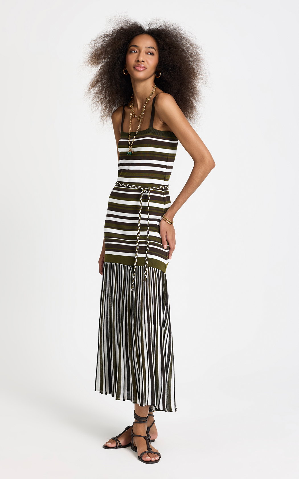Vestido rayas Aisha Le Lis Blanc