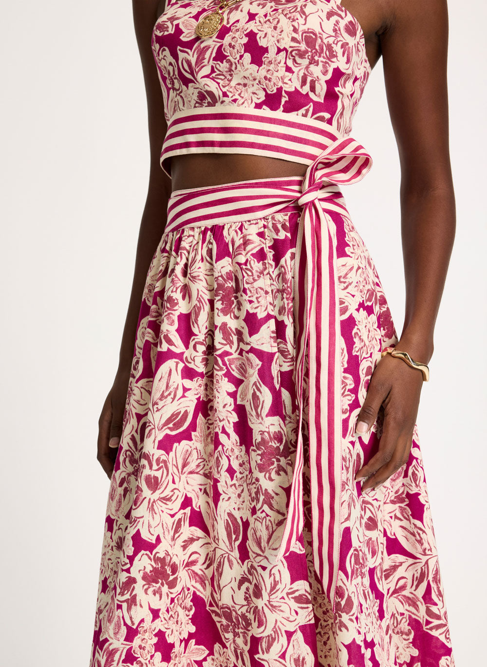 Pollera midi Kate Le Lis Blanc