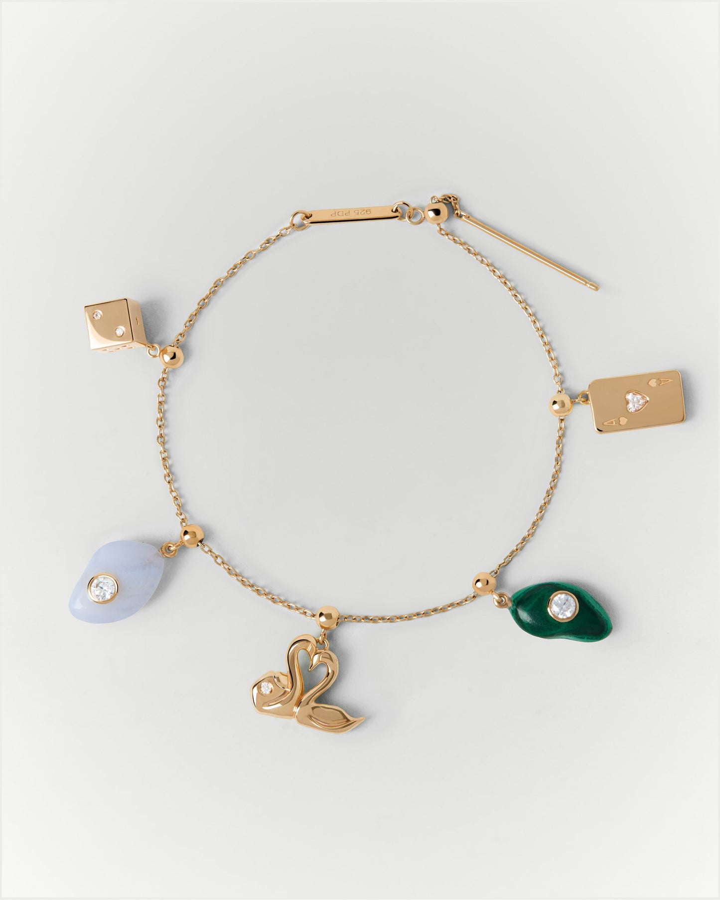 Serenidad Agata azul Charm PDPAOLA