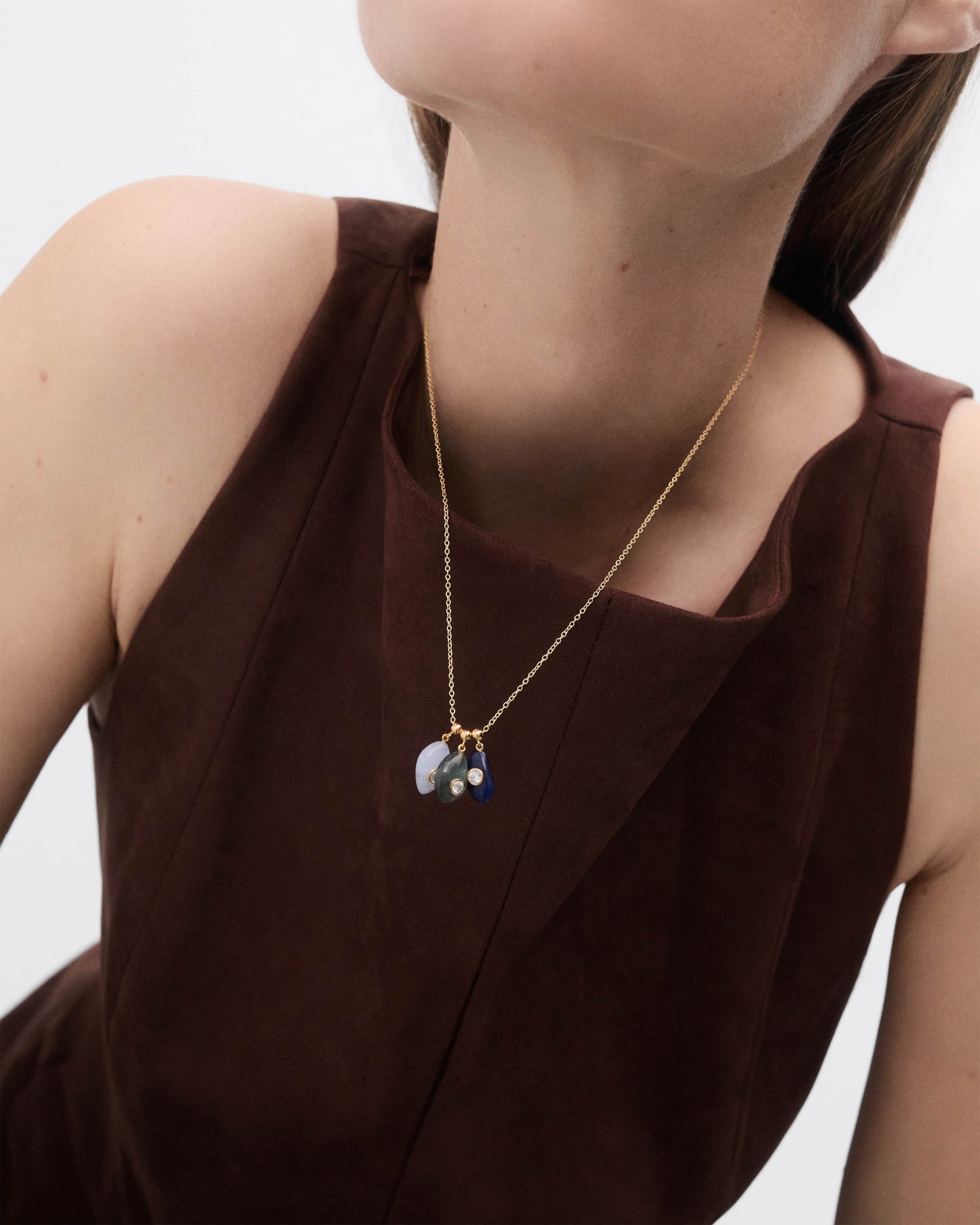 Serenidad Agata azul Charm PDPAOLA