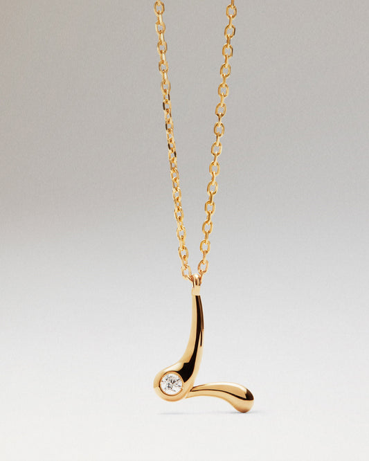 Collar con colgante L PDPAOLA