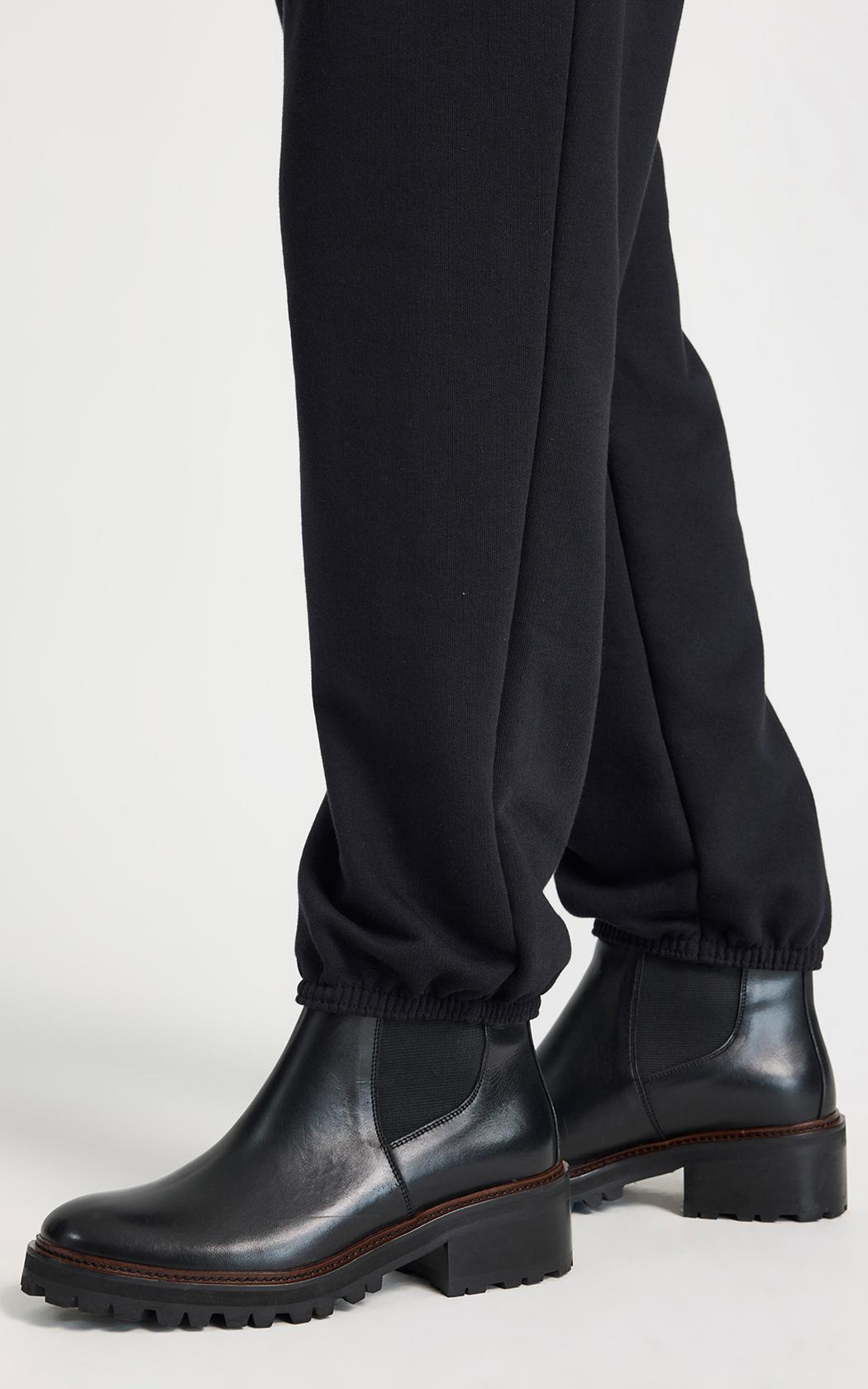 Pantalon jogger negro Dara Le Lis Blanc