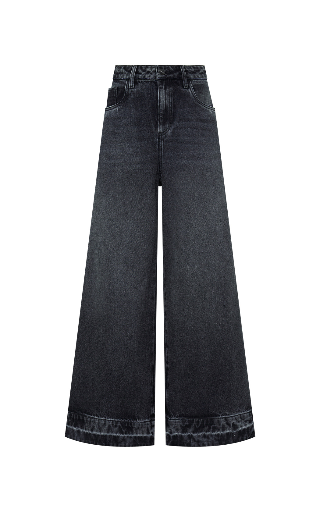 Jean wide leg Verena black Le Lis Blanc